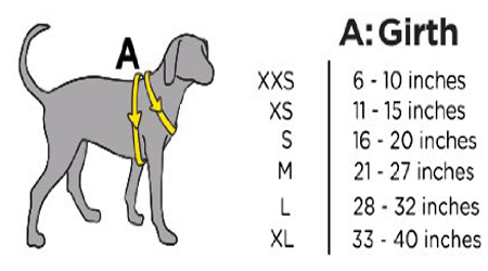 Dog Life Jacket Sizing Chart